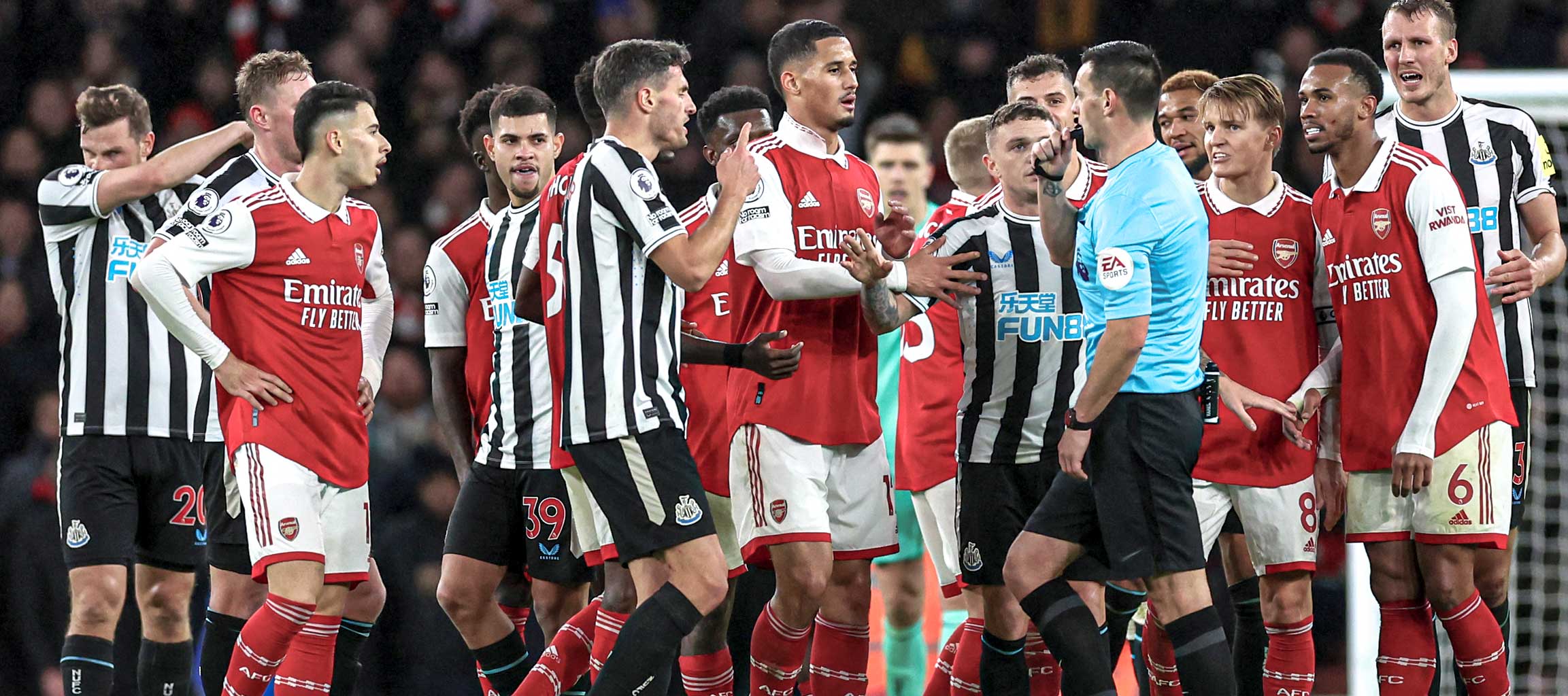 Arsenal 0 Newcastle 0 tactics: Zinchenko’s influence, wide pairs and Howe’s changes
